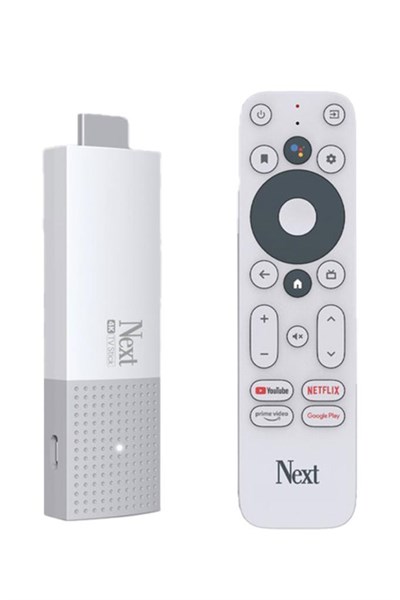 NextNext 4K TV Stick Android Medya Player Oynatıcı Netflix Lisanslı