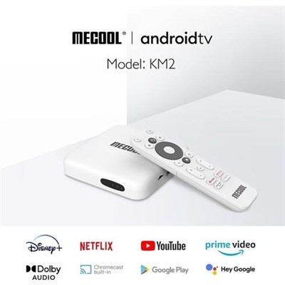 MecoolMecool Km2 Netflix ve Google Lisanslı 4K Android Medya Player 2 Yıl Resmi Distr. Garantili
