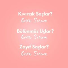 Umberto Giannini Grow Styling Kabarma Karşıtı Saç Uzatma Etkili B5 Vitaminli Organik Serum 75 ML