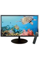 ElectroMaster EM-122 Uydu Alıcı Hediyeli 22'' 55 Ekran 12V Full HD Karavan - Tekne - Yat Lcd Monitör TV
