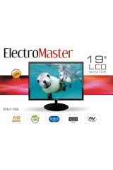 ElectroMaster EM-119 19'' 49 Ekran 12V HD Karavan - Tekne - Yat Lcd Monitör TV