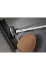 Miele Triflex Hx2 Dikey Şarjlı Süpürge Lotus Beyazı